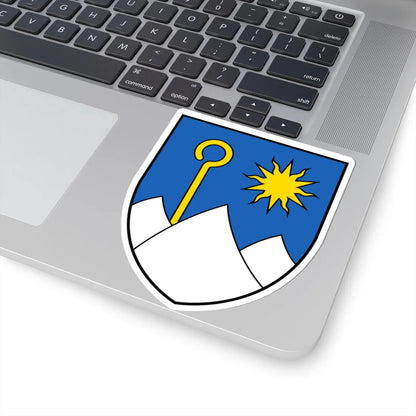 CHE Guttet-Feschel COA (Switzerland) (Coat of Arms) STICKER Vinyl Kiss-Cut Decal - The Sticker Space