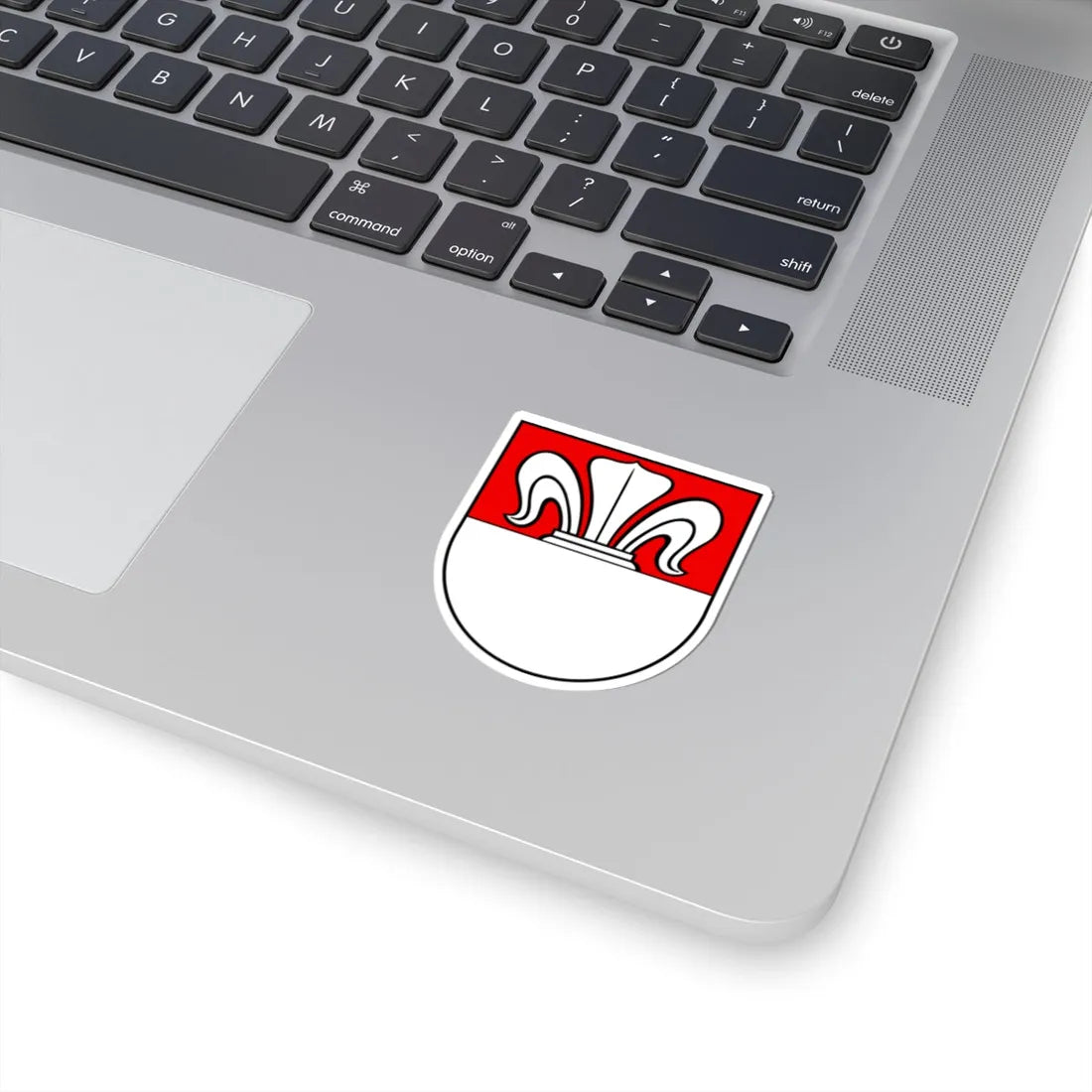 CHE Heitenried COA (Switzerland) (Coat of Arms) STICKER Vinyl Kiss-Cut Decal - The Sticker Space