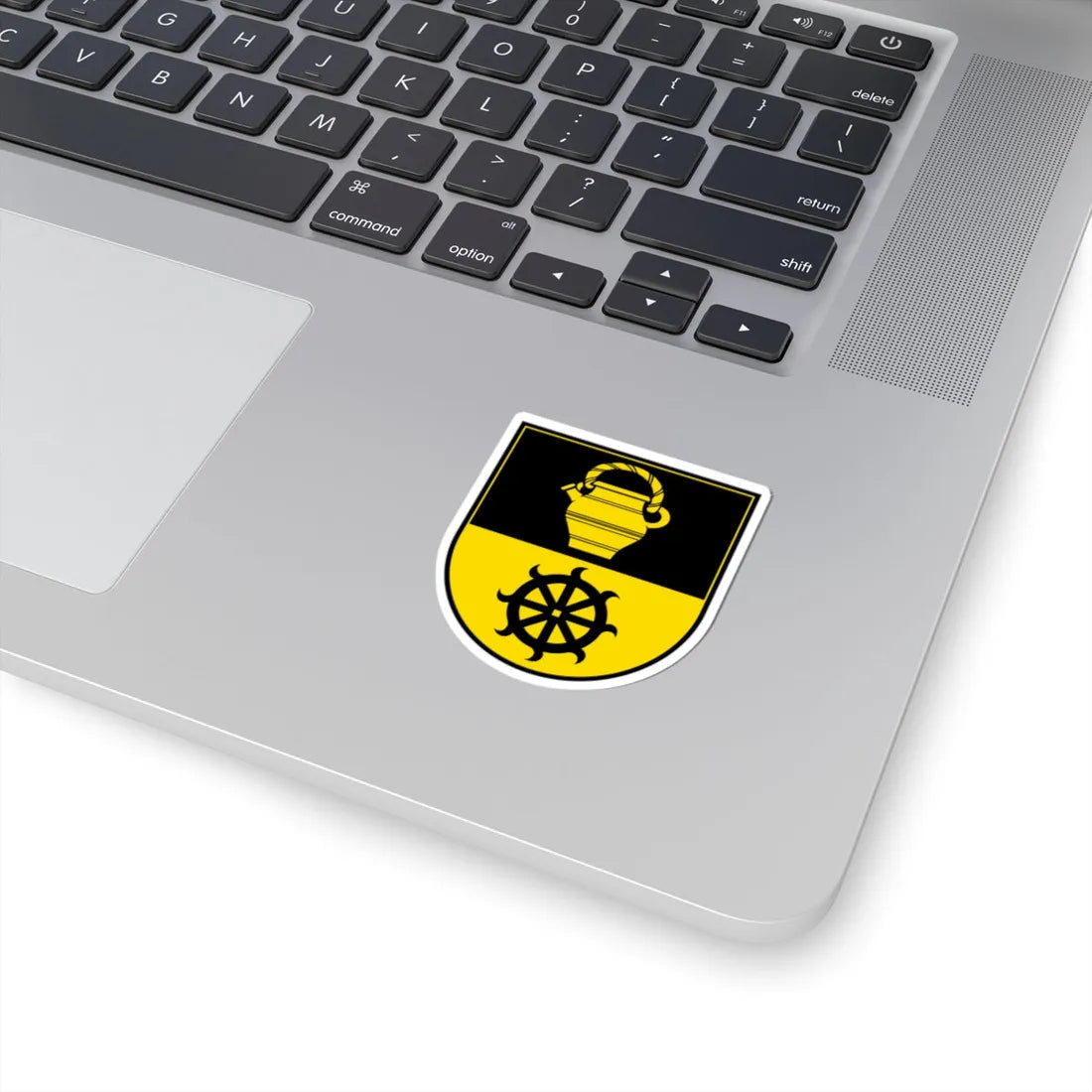 CHE Herznach-Ueken COA (Switzerland) (Coat of Arms) STICKER Vinyl Kiss-Cut Decal - The Sticker Space