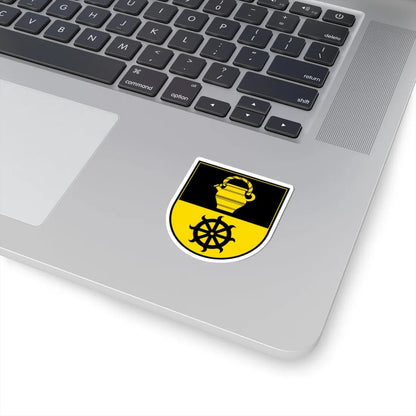 CHE Herznach-Ueken COA (Switzerland) (Coat of Arms) STICKER Vinyl Kiss-Cut Decal - The Sticker Space