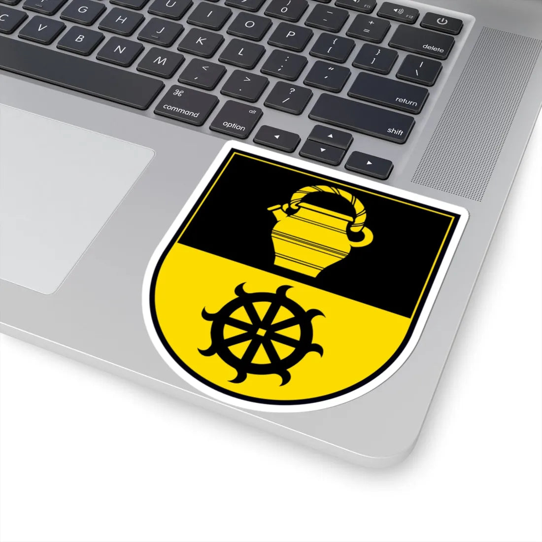 CHE Herznach-Ueken COA (Switzerland) (Coat of Arms) STICKER Vinyl Kiss-Cut Decal - The Sticker Space