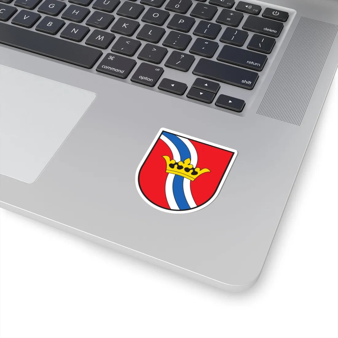CHE Ilanz-Glion COA (Switzerland) (Coat of Arms) STICKER Vinyl Kiss-Cut Decal - The Sticker Space