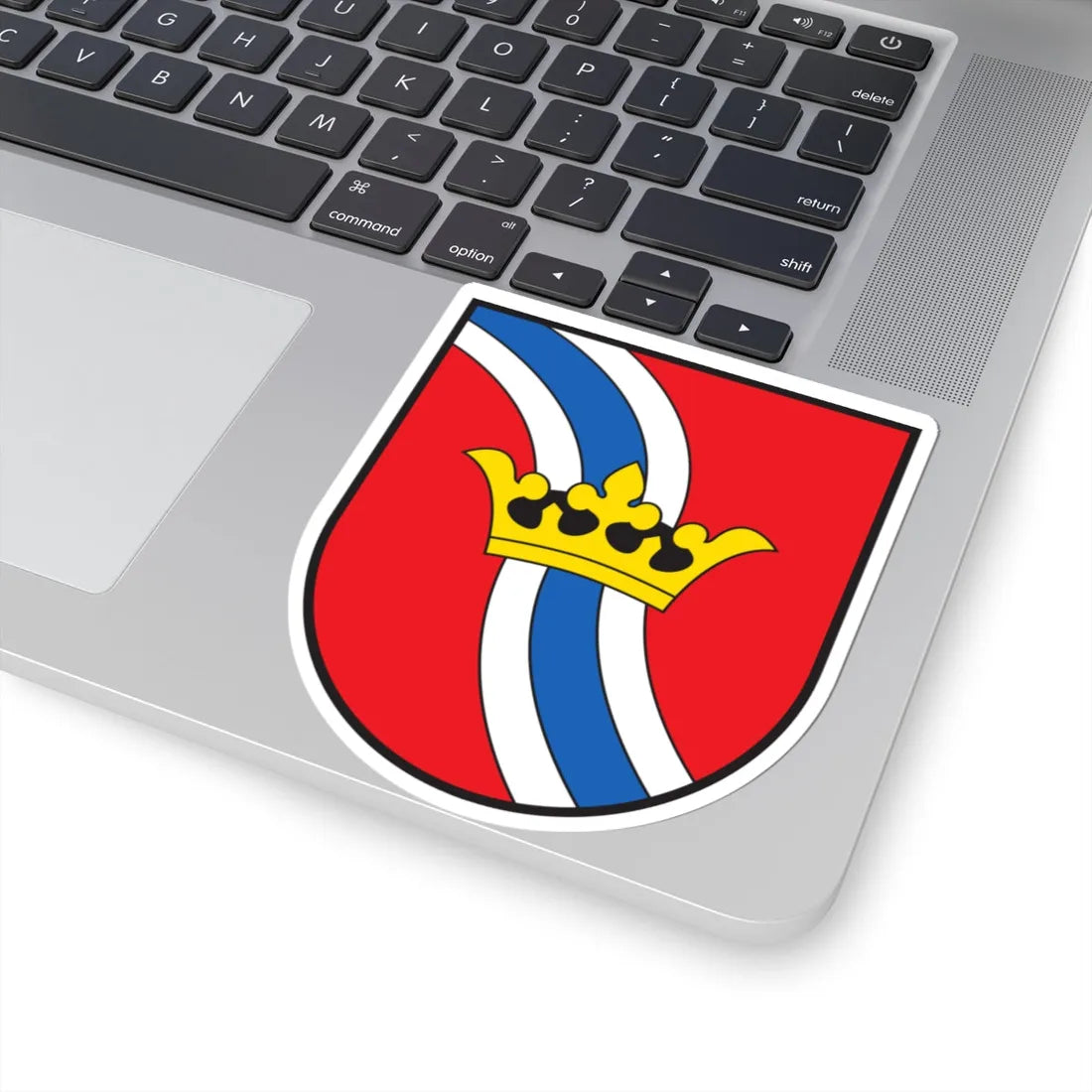 CHE Ilanz-Glion COA (Switzerland) (Coat of Arms) STICKER Vinyl Kiss-Cut Decal - The Sticker Space