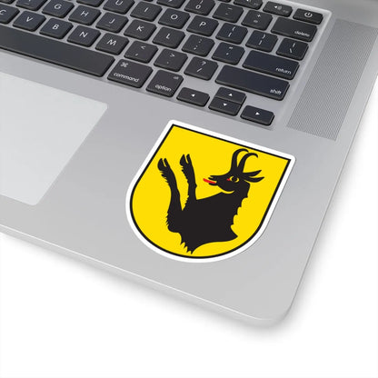 CHE Küblis COA (Switzerland) (Coat of Arms) STICKER Vinyl Kiss-Cut Decal - The Sticker Space