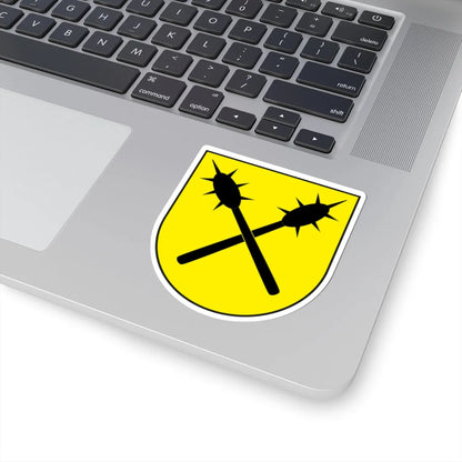 CHE Kreis Schiers COA (Switzerland) (Coat of Arms) STICKER Vinyl Kiss-Cut Decal - The Sticker Space