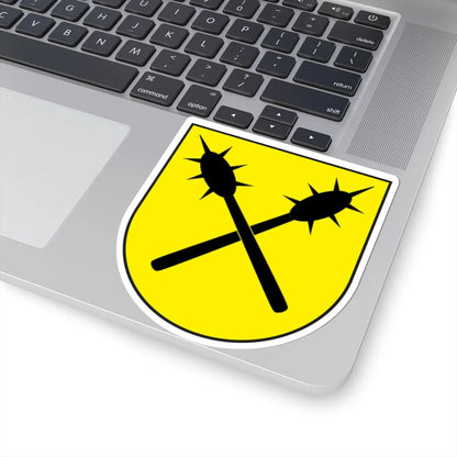 CHE Kreis Schiers COA (Switzerland) (Coat of Arms) STICKER Vinyl Kiss-Cut Decal - The Sticker Space