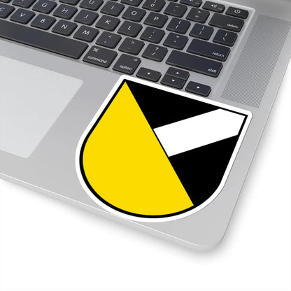 CHE Küttigen COA (Switzerland) (Coat of Arms) STICKER Vinyl Kiss-Cut Decal - The Sticker Space