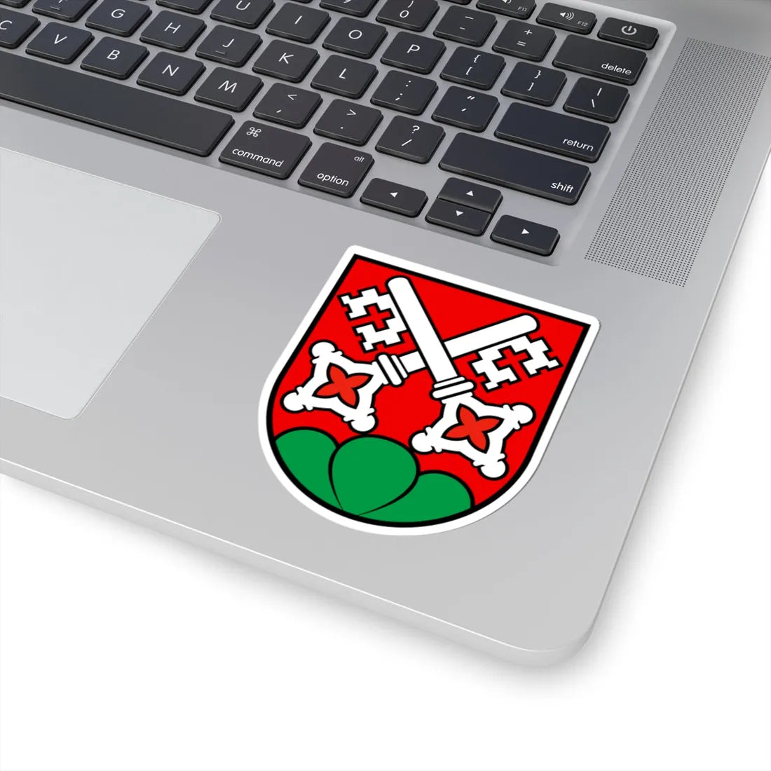 CHE La Neuveville District COA (Switzerland) (Coat of Arms) STICKER Vinyl Kiss-Cut Decal - The Sticker Space