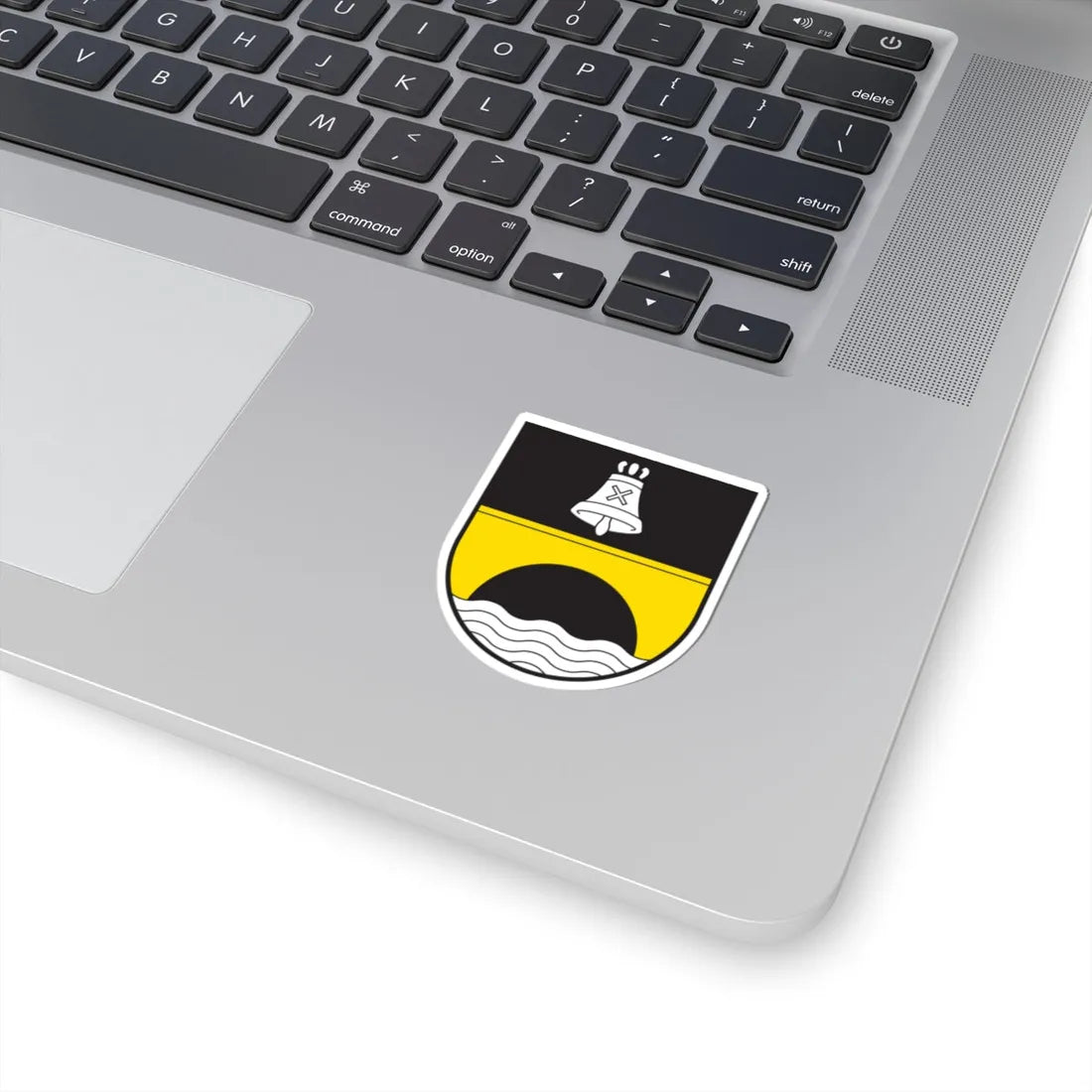 CHE La Punt Chamues-ch COA (Switzerland) (Coat of Arms) STICKER Vinyl Kiss-Cut Decal - The Sticker Space