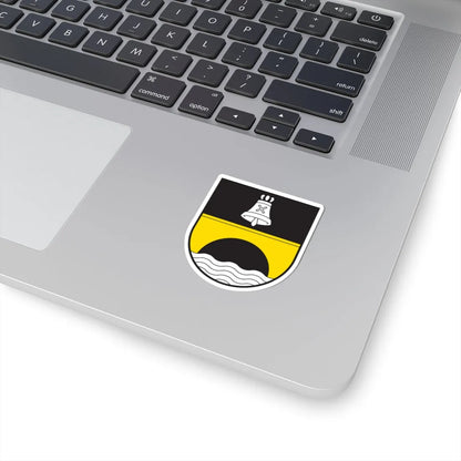 CHE La Punt Chamues-ch COA (Switzerland) (Coat of Arms) STICKER Vinyl Kiss-Cut Decal - The Sticker Space