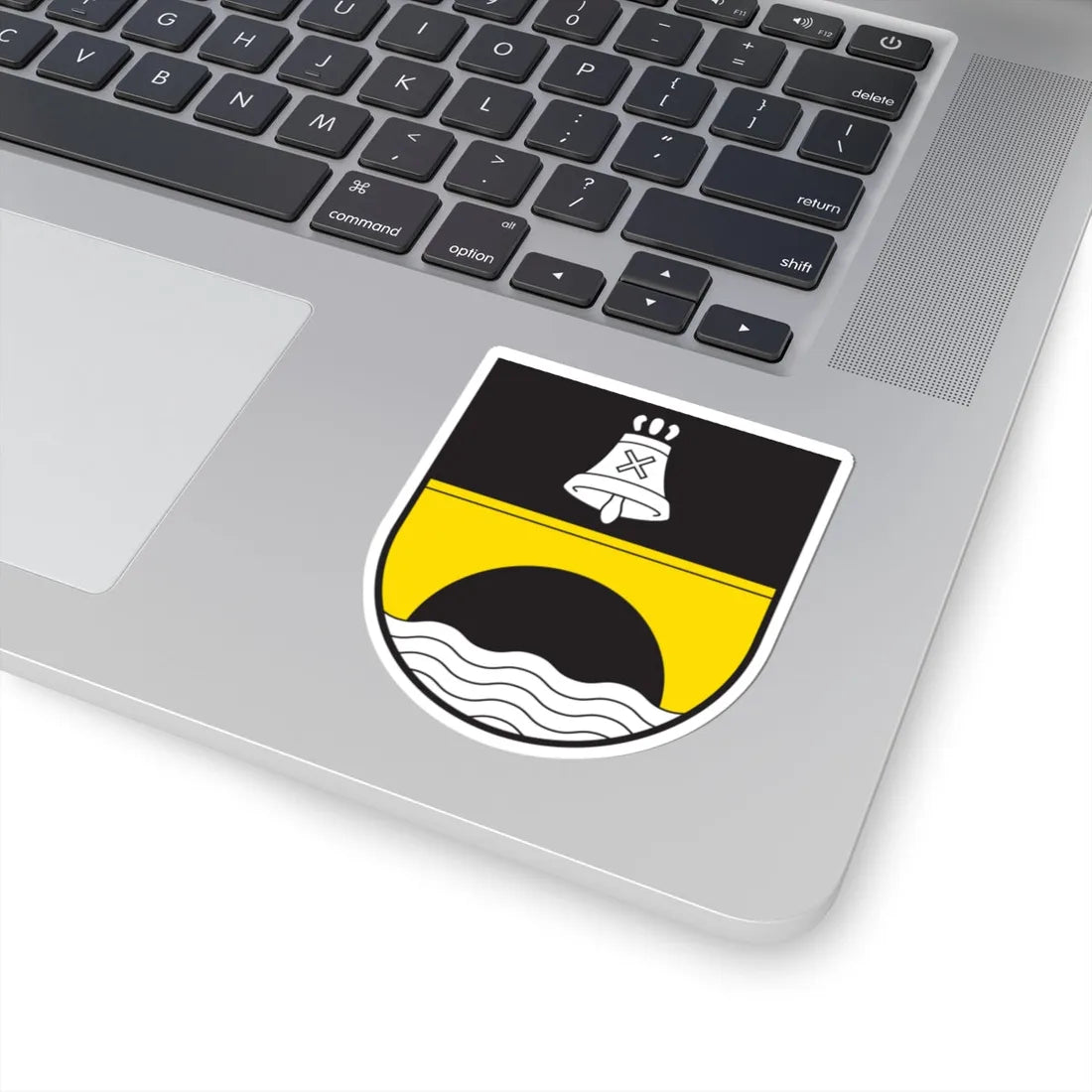 CHE La Punt Chamues-ch COA (Switzerland) (Coat of Arms) STICKER Vinyl Kiss-Cut Decal - The Sticker Space