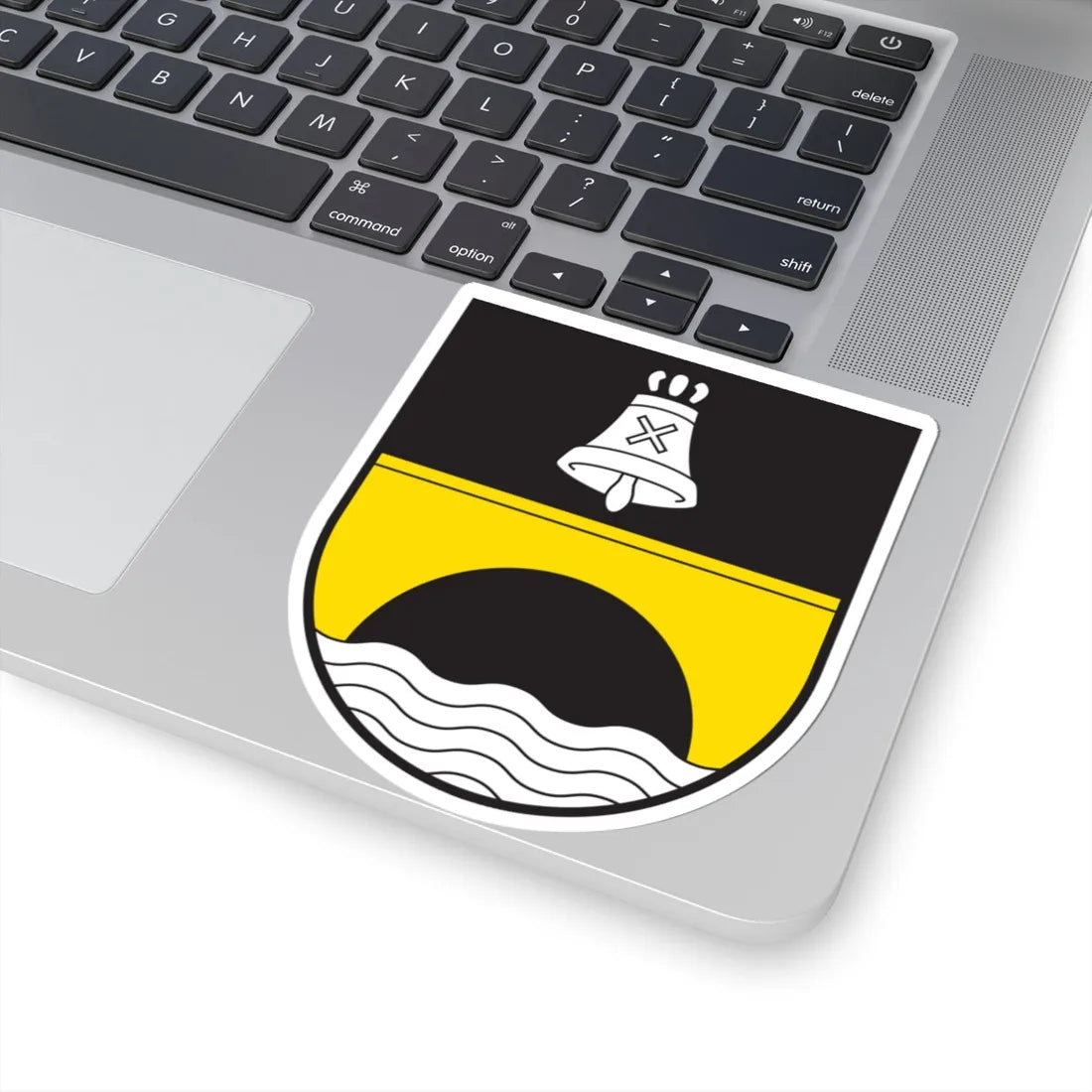 CHE La Punt Chamues-ch COA (Switzerland) (Coat of Arms) STICKER Vinyl Kiss-Cut Decal - The Sticker Space