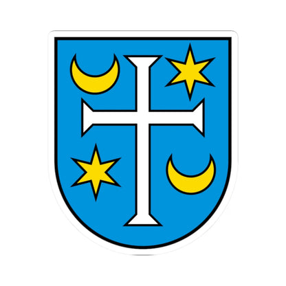 CHE Lauener COA (Switzerland) (Coat of Arms) STICKER Vinyl Kiss-Cut Decal 2 Inch White - The Sticker Space