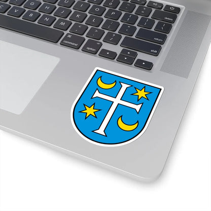 CHE Lauener COA (Switzerland) (Coat of Arms) STICKER Vinyl Kiss-Cut Decal - The Sticker Space