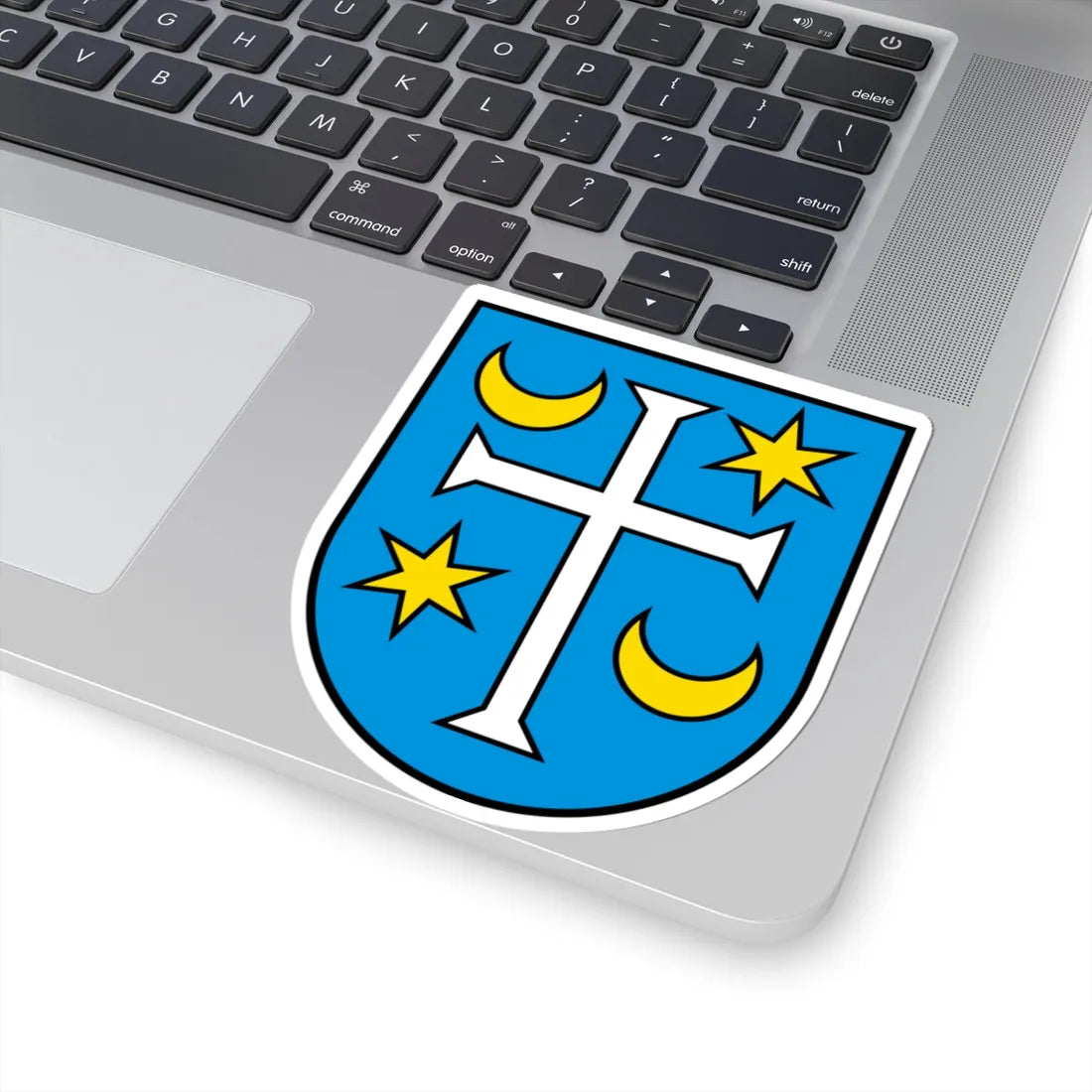 CHE Lauener COA (Switzerland) (Coat of Arms) STICKER Vinyl Kiss-Cut Decal - The Sticker Space