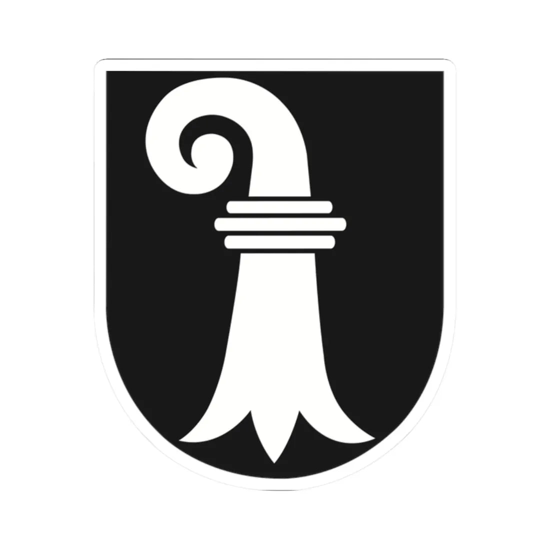 CHE Laufen BL official COA (Switzerland) (Coat of Arms) STICKER Vinyl Kiss-Cut Decal 2 Inch White - The Sticker Space