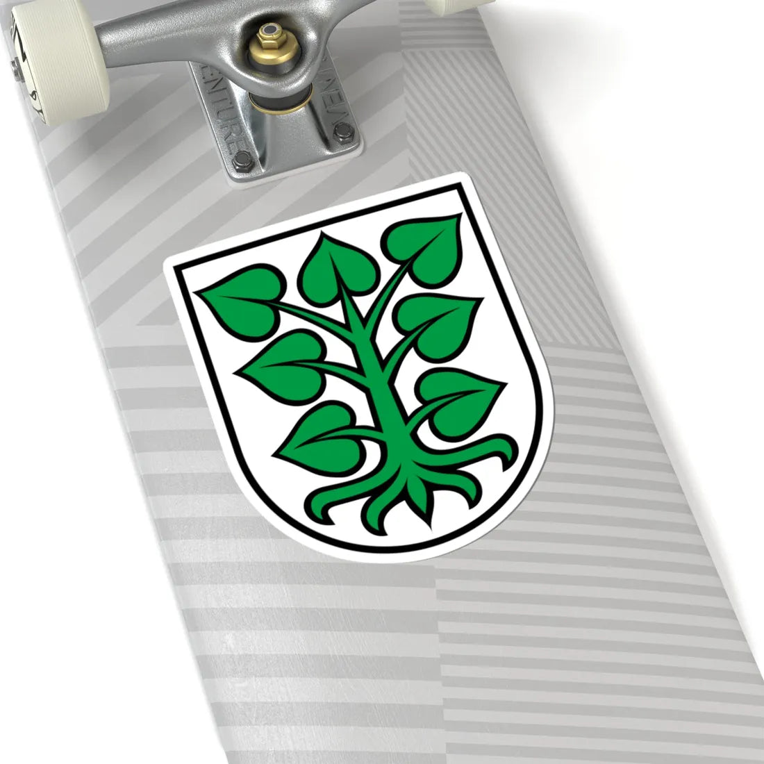 CHE Laupen BE COA (Switzerland) (Coat of Arms) STICKER Vinyl Kiss-Cut Decal - The Sticker Space