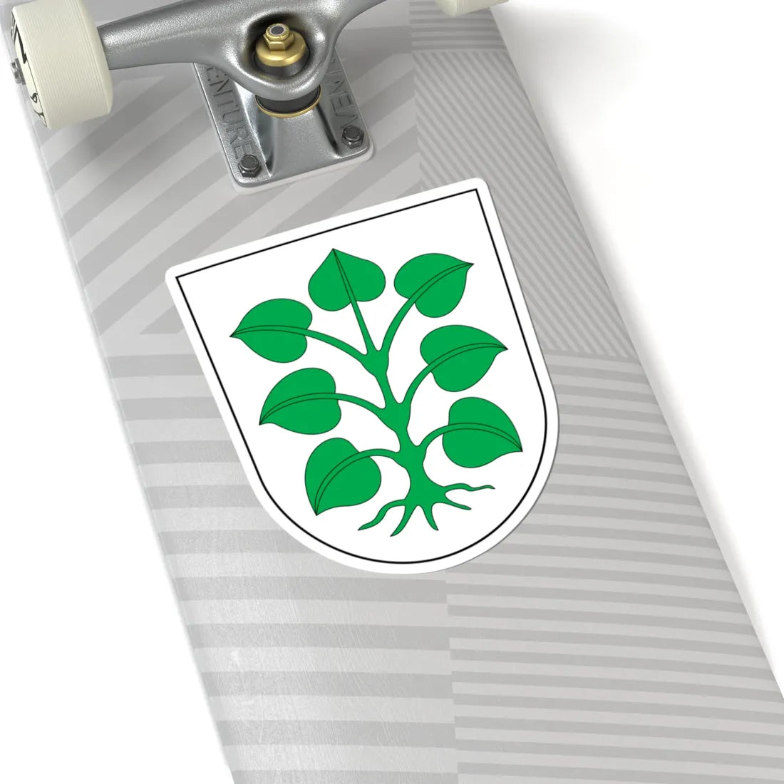 CHE Laupen COA (Switzerland) (Coat of Arms) STICKER Vinyl Kiss-Cut Decal - The Sticker Space