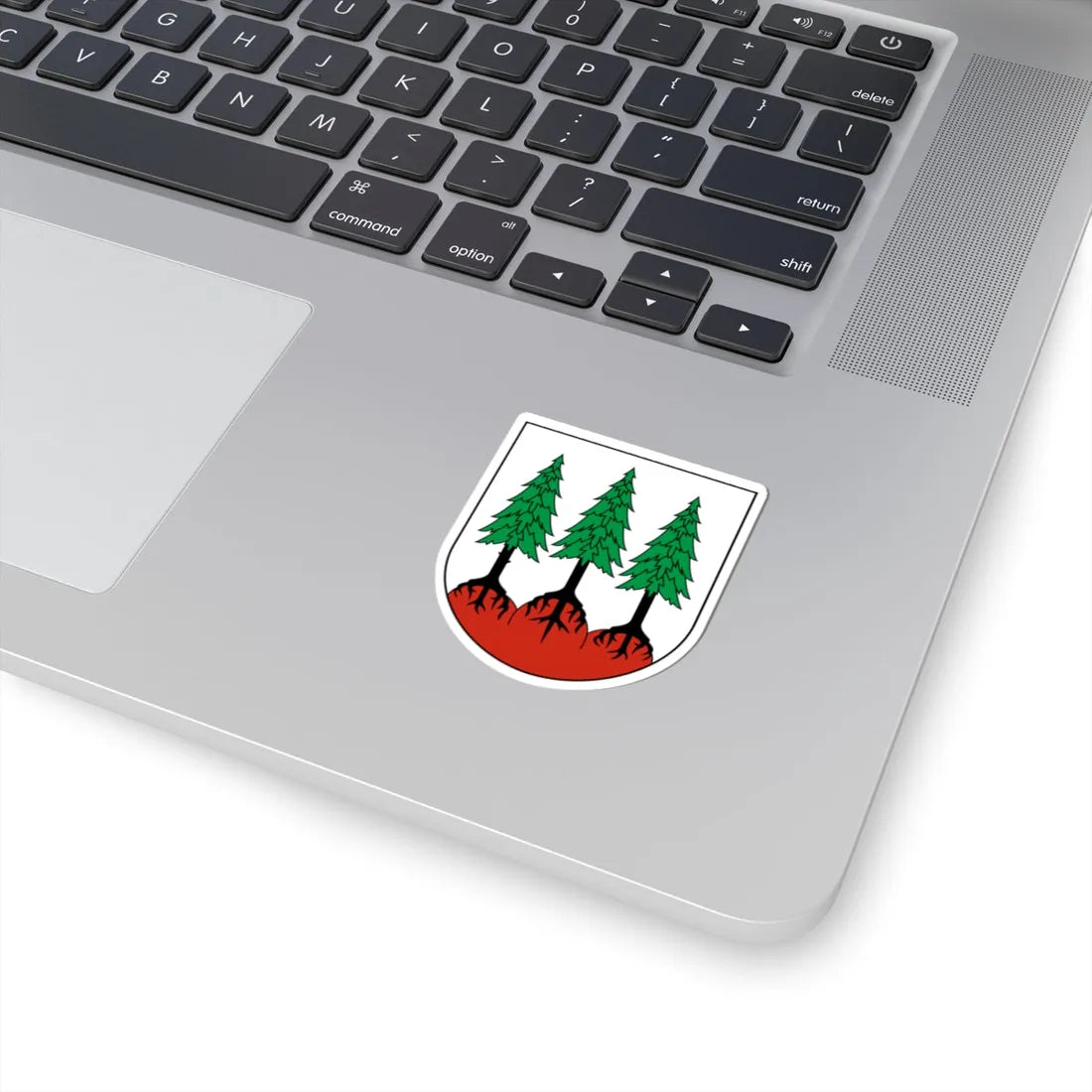CHE Les Bois COA (Switzerland) (Coat of Arms) STICKER Vinyl Kiss-Cut Decal - The Sticker Space