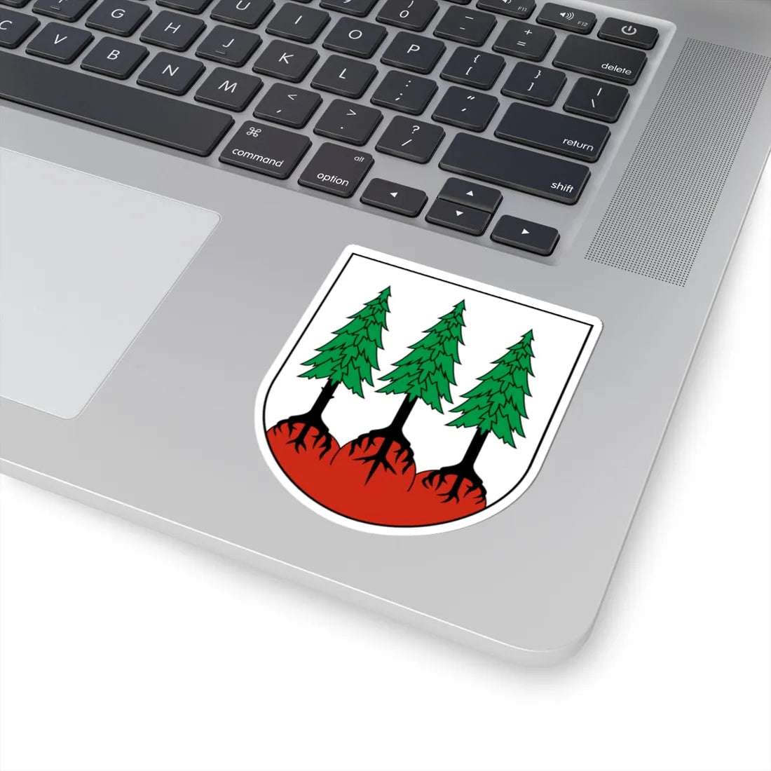 CHE Les Bois COA (Switzerland) (Coat of Arms) STICKER Vinyl Kiss-Cut Decal - The Sticker Space