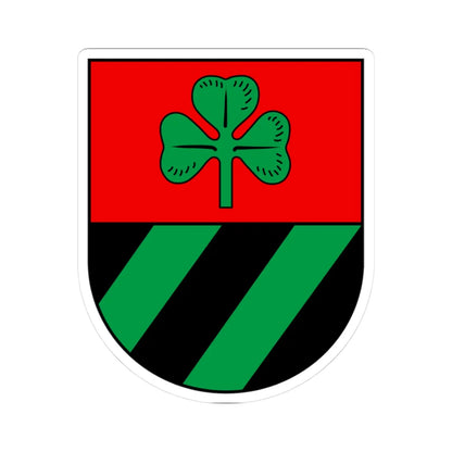 CHE Löhningen COA (Switzerland) (Coat of Arms) STICKER Vinyl Kiss-Cut Decal 3 Inch White - The Sticker Space