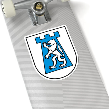 CHE Losone COA (Switzerland) (Coat of Arms) STICKER Vinyl Kiss-Cut Decal - The Sticker Space