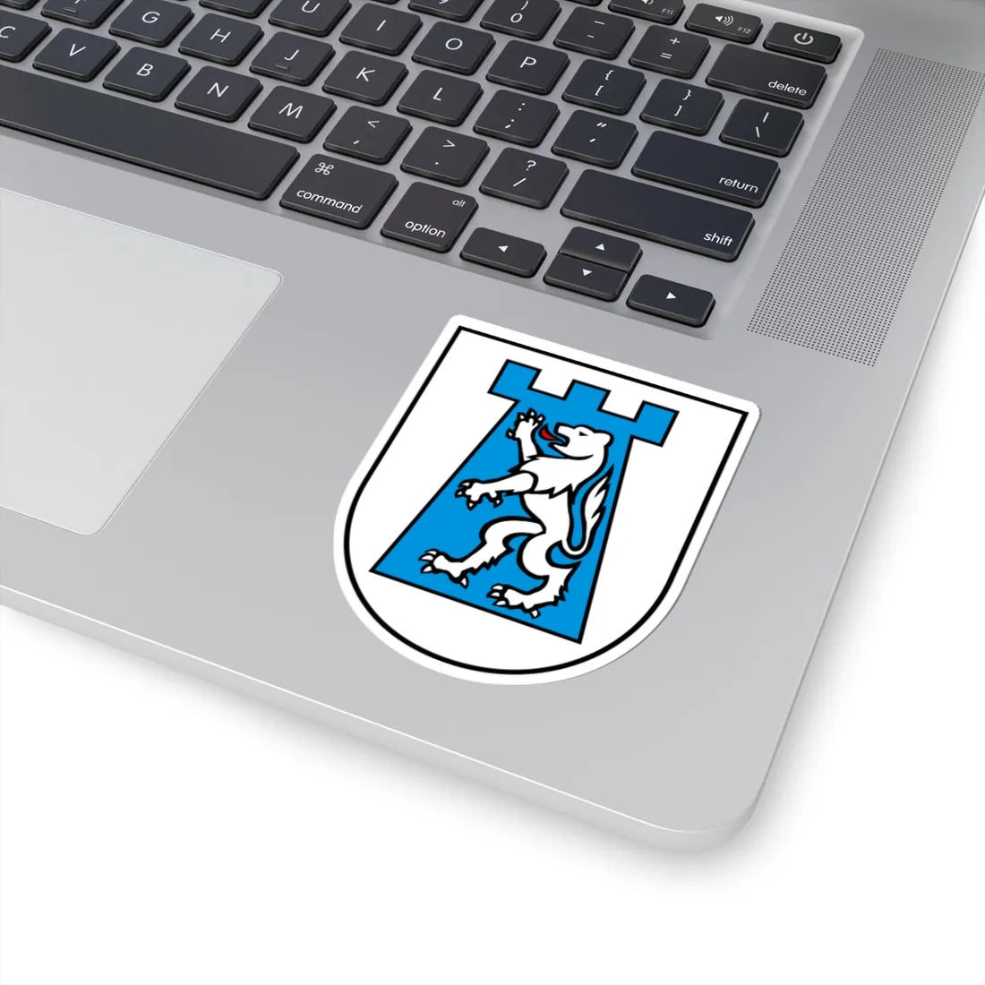 CHE Losone COA (Switzerland) (Coat of Arms) STICKER Vinyl Kiss-Cut Decal - The Sticker Space