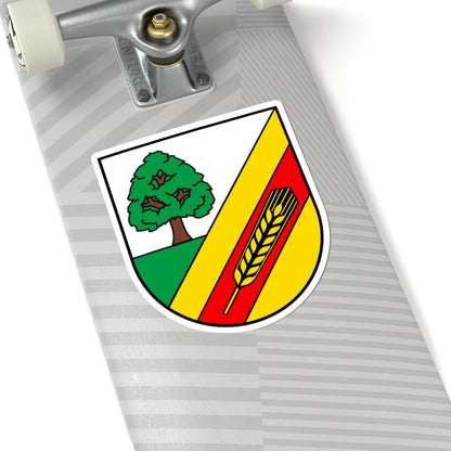 CHE Lüsslingen-Nennigkofen COA (Switzerland) (Coat of Arms) STICKER Vinyl Kiss-Cut Decal - The Sticker Space