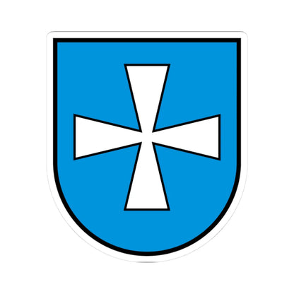 CHE Lungern COA (Switzerland) (Coat of Arms) STICKER Vinyl Kiss-Cut Decal 3 Inch White - The Sticker Space