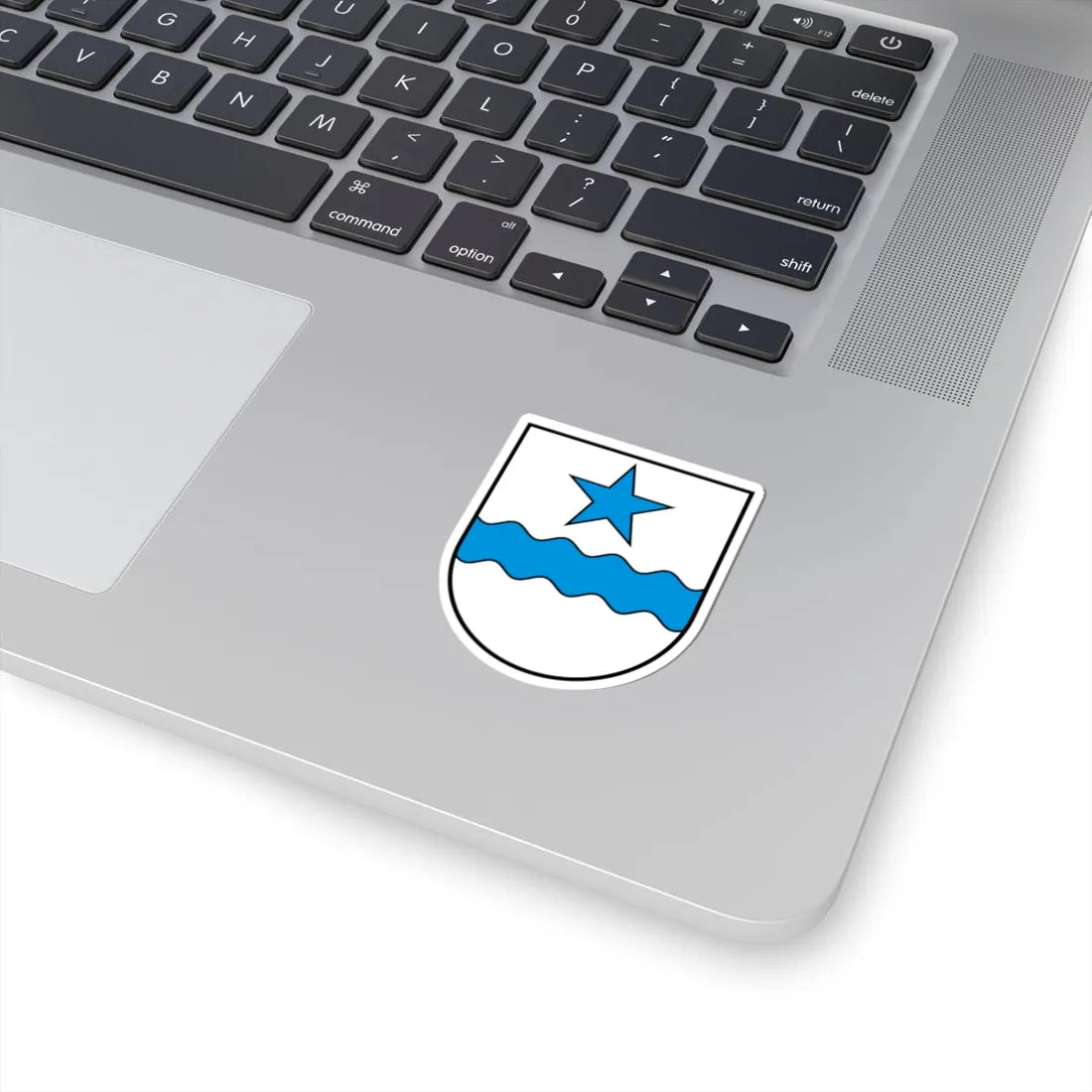 CHE Luterbach COA (Switzerland) (Coat of Arms) STICKER Vinyl Kiss-Cut Decal - The Sticker Space