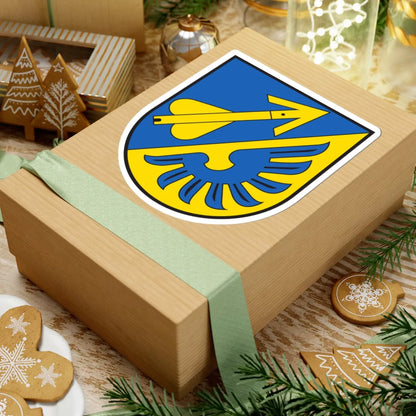 CHE Luzein COA (Switzerland) (Coat of Arms) STICKER Vinyl Kiss-Cut Decal - The Sticker Space