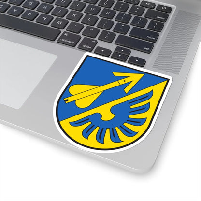 CHE Luzein COA (Switzerland) (Coat of Arms) STICKER Vinyl Kiss-Cut Decal - The Sticker Space
