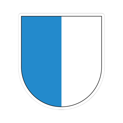 CHE Luzern COA (Switzerland) (Coat of Arms) STICKER Vinyl Kiss-Cut Decal 4 Inch White - The Sticker Space