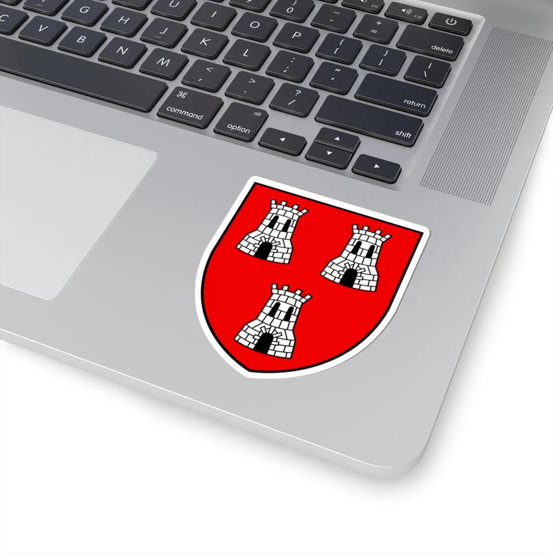 CHE Massongex COA (Switzerland) (Coat of Arms) STICKER Vinyl Kiss-Cut Decal - The Sticker Space