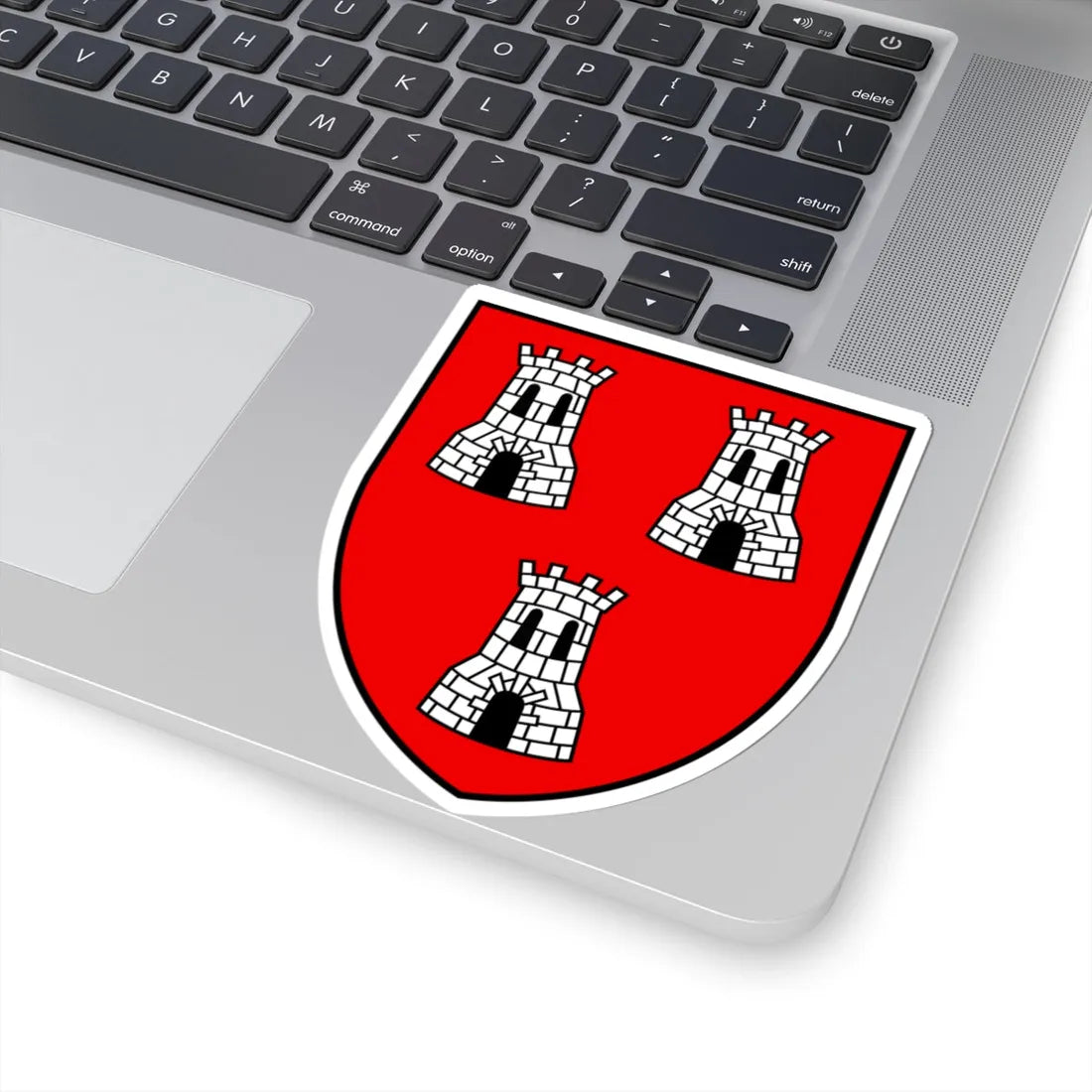CHE Massongex COA (Switzerland) (Coat of Arms) STICKER Vinyl Kiss-Cut Decal - The Sticker Space