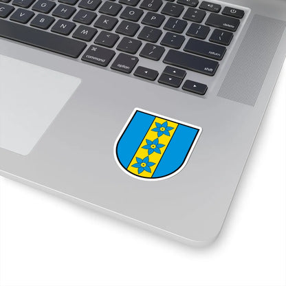 CHE Mellstorf COA proposal 2 (Switzerland) (Coat of Arms) STICKER Vinyl Kiss-Cut Decal - The Sticker Space