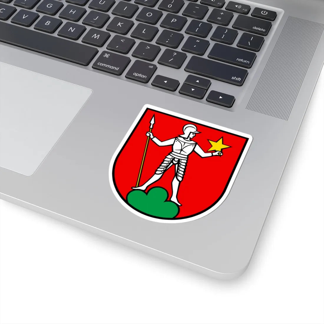 CHE Menziken COA (Switzerland) (Coat of Arms) STICKER Vinyl Kiss-Cut Decal - The Sticker Space