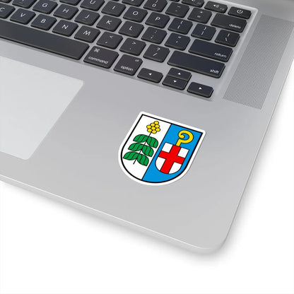 CHE Mezzovico-Vira COA (Switzerland) (Coat of Arms) STICKER Vinyl Kiss-Cut Decal - The Sticker Space