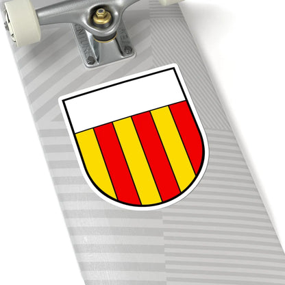 CHE Montagny COA (Switzerland) (Coat of Arms) STICKER Vinyl Kiss-Cut Decal - The Sticker Space