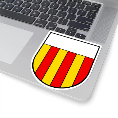 CHE Montagny COA (Switzerland) (Coat of Arms) STICKER Vinyl Kiss-Cut Decal - The Sticker Space