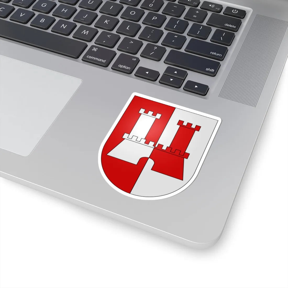 CHE Morbio Inferiore COA (Switzerland) (Coat of Arms) STICKER Vinyl Kiss-Cut Decal - The Sticker Space