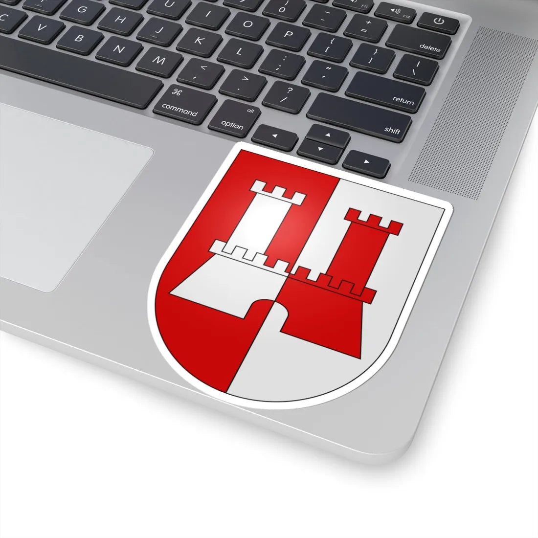 CHE Morbio Inferiore COA (Switzerland) (Coat of Arms) STICKER Vinyl Kiss-Cut Decal - The Sticker Space