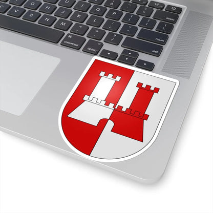 CHE Morbio Inferiore COA (Switzerland) (Coat of Arms) STICKER Vinyl Kiss-Cut Decal - The Sticker Space