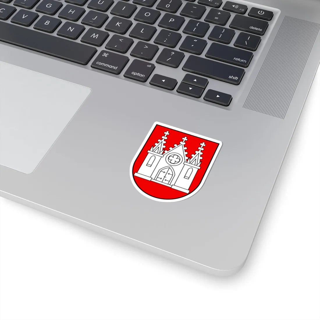 CHE Moutier ancien district COA (Switzerland) (Coat of Arms) STICKER Vinyl Kiss-Cut Decal - The Sticker Space