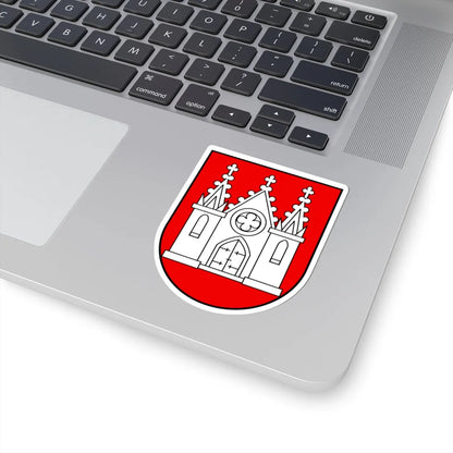 CHE Moutier ancien district COA (Switzerland) (Coat of Arms) STICKER Vinyl Kiss-Cut Decal - The Sticker Space