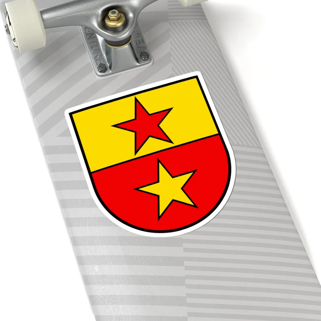 CHE Neuenhof COA (Switzerland) (Coat of Arms) STICKER Vinyl Kiss-Cut Decal - The Sticker Space