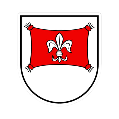 CHE Neuenkirch COA (Switzerland) (Coat of Arms) STICKER Vinyl Kiss-Cut Decal 2 Inch White - The Sticker Space
