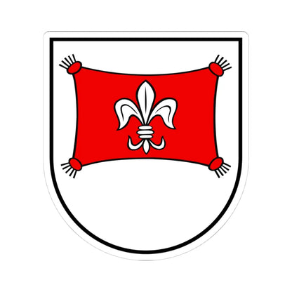 CHE Neuenkirch COA (Switzerland) (Coat of Arms) STICKER Vinyl Kiss-Cut Decal 4 Inch White - The Sticker Space