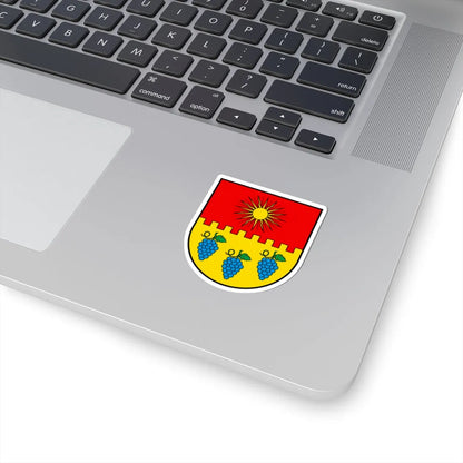 CHE Noble-Contrée COA (Switzerland) (Coat of Arms) STICKER Vinyl Kiss-Cut Decal - The Sticker Space