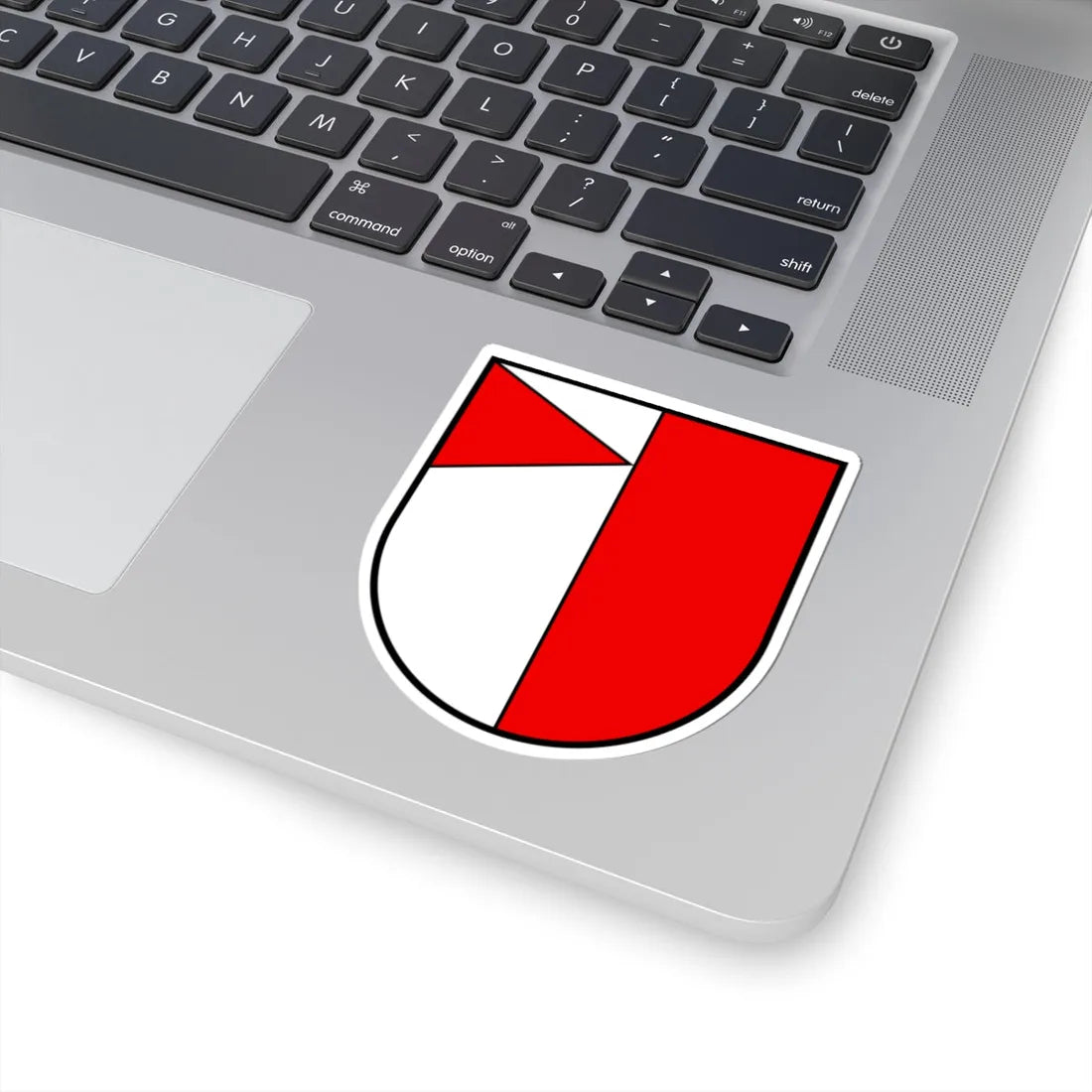 CHE Obernau LU COA (Switzerland) (Coat of Arms) STICKER Vinyl Kiss-Cut Decal - The Sticker Space